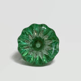 Green Glass/Blue Cabinet Knobs Drawer Pulls 1.50 Inch