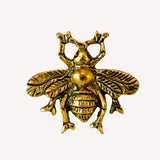 Golden Honey Bee Cabinet Knobs Drawer Pulls 1.60 Inch-Dwyer Home Collection