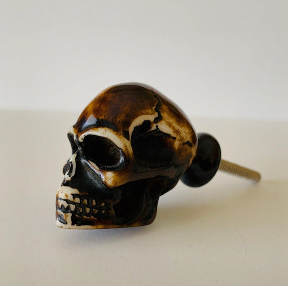 Skull Head Cabinet Knobs Drawer Pulls 1.50 Inch-Dwyer Home Collection