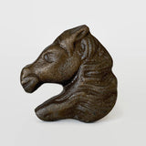 Horsehead Cabinet Knobs Drawer Pulls Cast Iron 1.50 Inch-Dwyer Home Collection