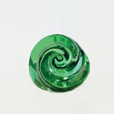Chic Shabby Mint Green Glass Swirled Cabinet Knobs-1-50-inch-Dwyer Home Collection