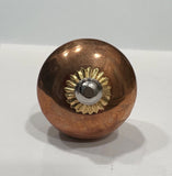 Copper Kitchen Cabinet Knobs Reddish Brown 1.50 Inch-Dwyer Home Collection