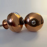 Copper Kitchen Cabinet Knobs Reddish Brown 1.50 Inch-Dwyer Home Collection