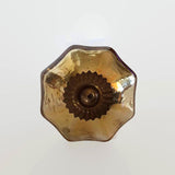 Gold Mercury Glass Cabinet Knobs Drawer Pulls 1.75 Inch (s)-Dwyer Home Collection