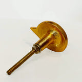 Gold Fox Cabinet Knobs Drawer Pulls Cast Iron 1.50 Inch-Dwyer Home Collection