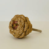 Jute Rope Cabinet Knobs Coastal 1.50 Inch-Dwyer Home Collection