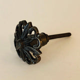 Rustic Filigree Cast Iron Knobs Pulls and Handles 1.50 Inch-Dwyer Home Collection