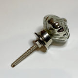 Silver Mercury Cabinet Knobs Dresser Drawer Pulls 1.25 Inch-Dwyer Home Collection