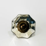 Silver Mercury Cabinet Knobs Drawer Pulls 1.75 Inch-Dwyer Home Collection