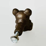 Baby Panda Bear Cabinet Knobs Kids Pulls Cast Iron 1.50 Inch-Dwyer Home Collection