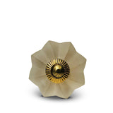 Frosted White Glass Cabinet Knobs Drawer Pulls 1.5 Inch-Dwyer Home Collection