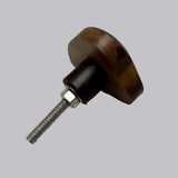 Heart Shaped Cabinet Knobs 1.50 Inch Rustic Wood-Dwyer Home Collection
