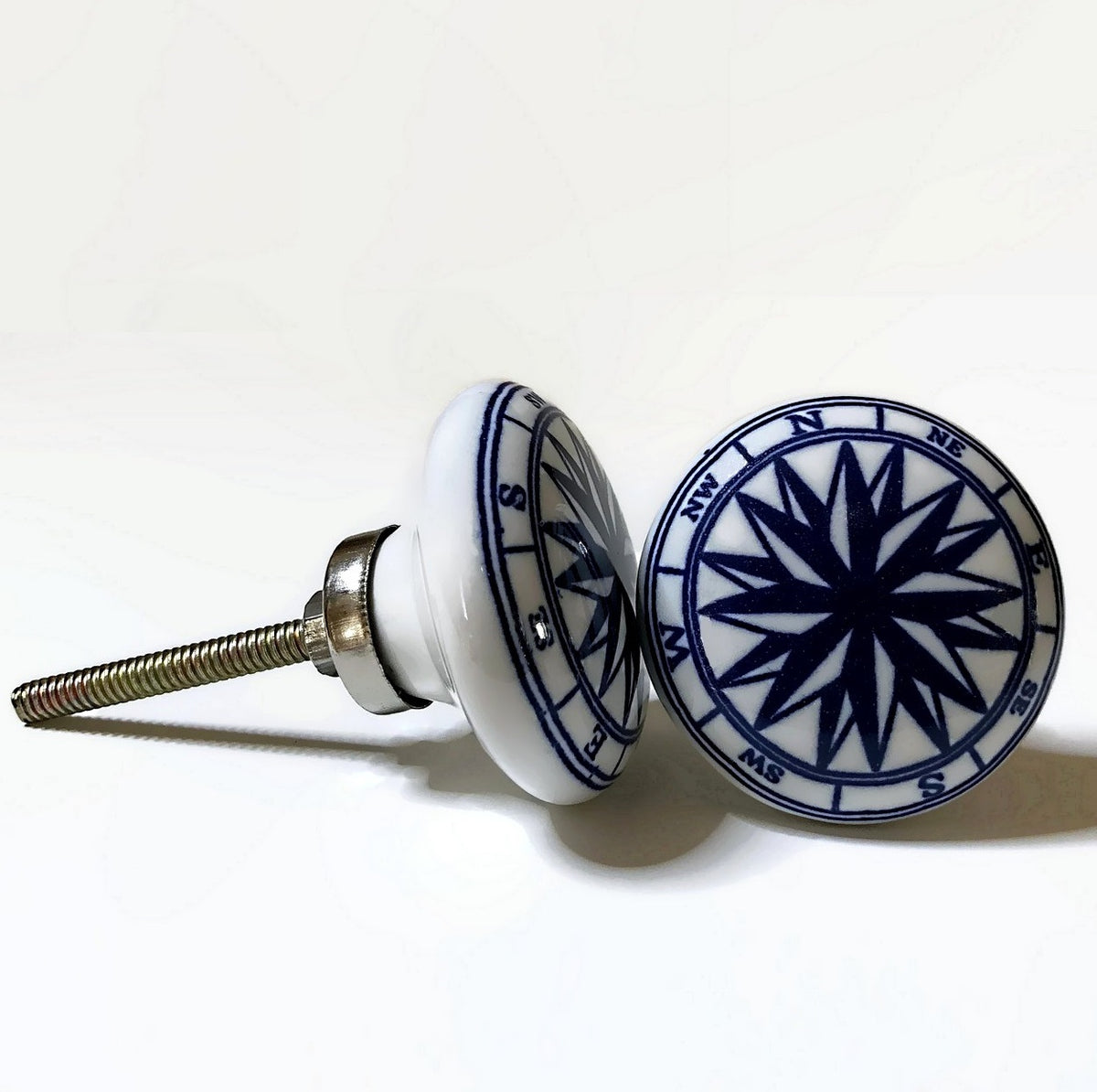 Nautical Dwyer Home Collection   Compass Nautical Porcelain Cabinet Knob Drawer Knob 1200x1200 