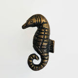 Bronze Seahorse Cabinet Knobs Drawer Pulls Nautical 2.25 Inch-Dwyer Home Collection