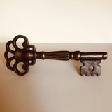 Bronze Skeleton Key Handles Cabinet Window Pulls 5.50 Inch-Dwyer Home Collection