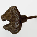 Horse Head Cabinet Knobs Drawer Pulls Western Cast Iron 1.50 Inch-Dwyer Home Collection