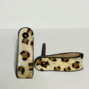 Faux Leopard Loop Drawer Pulls 2.6 Inch-Dwyer Home Collection