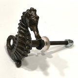 Seahorse Cabinet Knobs Drawer Pulls Bronze 2.50 Inch Coastal-Dwyer Home Collection