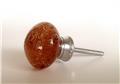 Amber Glass Bubble Decorative Kitchen Cabinet Knobs Drawer  Pulls