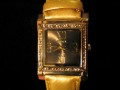 Bijoux Terner Square Quartz Watch with Metallic Gold Leather Band 1.jpeg