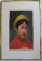 Amerasian Child Pastels Simple Goldtone Frame.jpeg