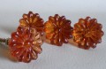 Amber Glass Daisy Cabinet Knob Drawer Pull 4.jpeg