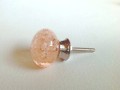 Champagne Pink Glass Air Bubble Drawer Pulls Cabinet Knobs New Set of 412.jpeg