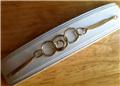 Large Circle Decorative Links and Micro Chain Bracelet New