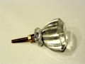 Antique Vintage Style Clear Glass Crystal Cabinet Knobs Pulls