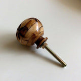 Rustic Carved Bone Cabinet Knobs Drawer Pulls 1.50 Inch-Dwyer Home Collection