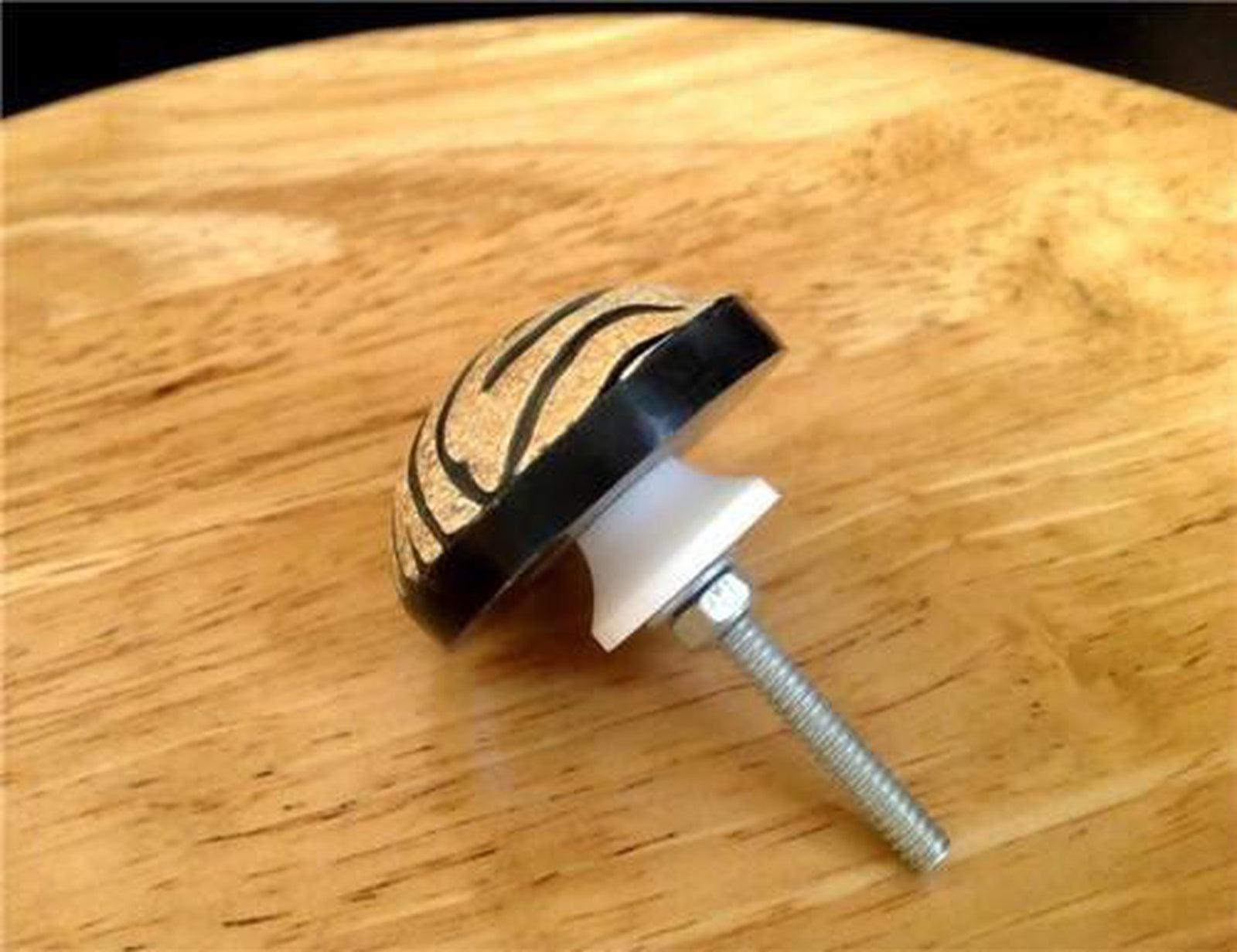 Zebra Cabinet Knobs Dresser Drawer Pulls Wild Animal Safari 1.5 Inch-Dwyer Home Collection