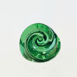 Chic Shabby Mint Green Glass Swirl Cabinet Knobs Drawer Pulls 1.5 Inch-Dwyer Home Collection