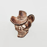 Cowboy Hat Skull Head Cabinet Knobs Drawer Pulls Western 2.25 Inch-Dwyer Home Collection