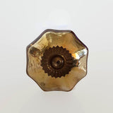 Gold Mercury Glass Cabinet Knobs Dresser Drawer Pulls 1.75 Inch (s)-Dwyer Home Collection