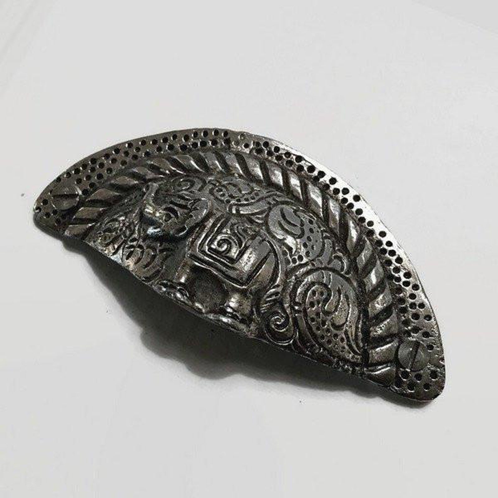 Trunk Up Elephant File Cabinet Cup Style Drawer Pulls-Dwyer Home Collection